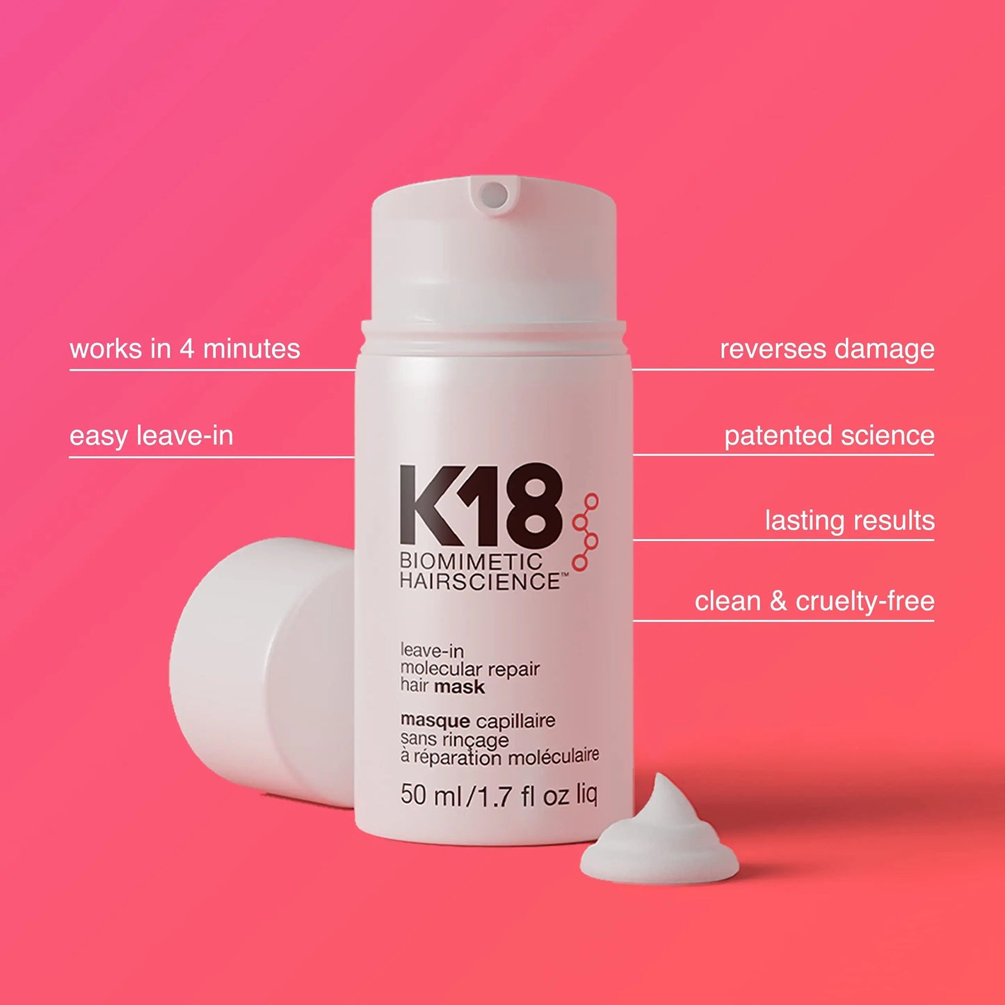 🫧50ml K18 Leave-In conditioner🫧